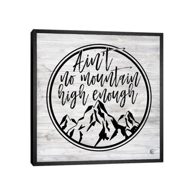 High Enough - Print on Canvas