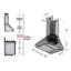 30" Wood 400 CFM Wall Mount Range Hood-713339084