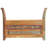 Hall Bench 40.6"x13"x28.3" Solid Mango Wood-1382896593