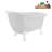 53.1'' x 25.6'' Freestanding Soaking Acrylic Bathtub-72770254-90763271
