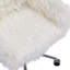 Chaise de bureau moderne en fausse fourrure-1483448024