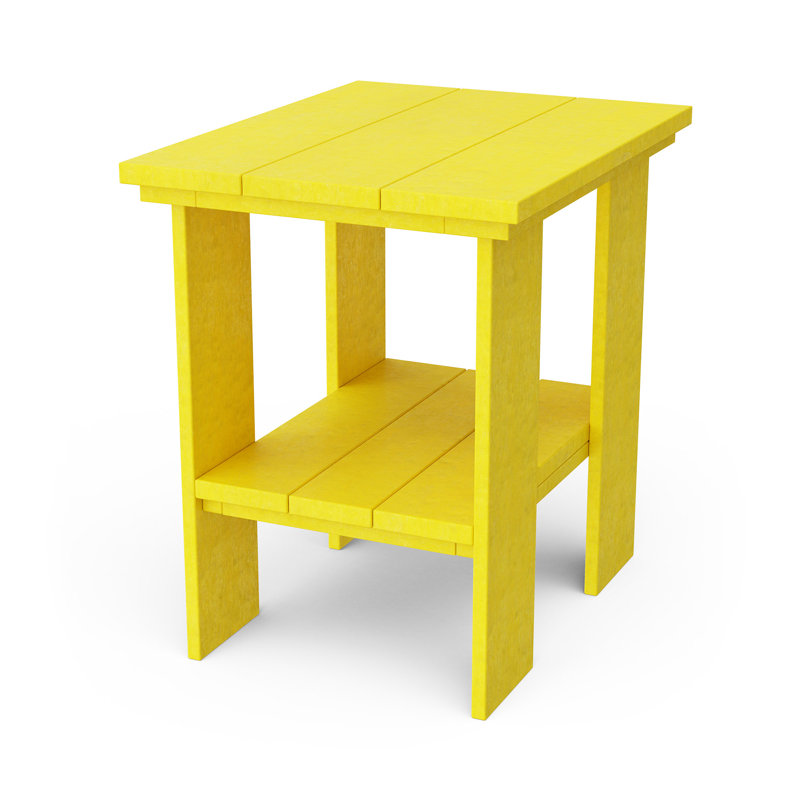 Table d'appoint contemporaine, Jaune citron