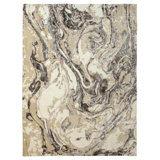 Marbleized Rug-6' X 9'