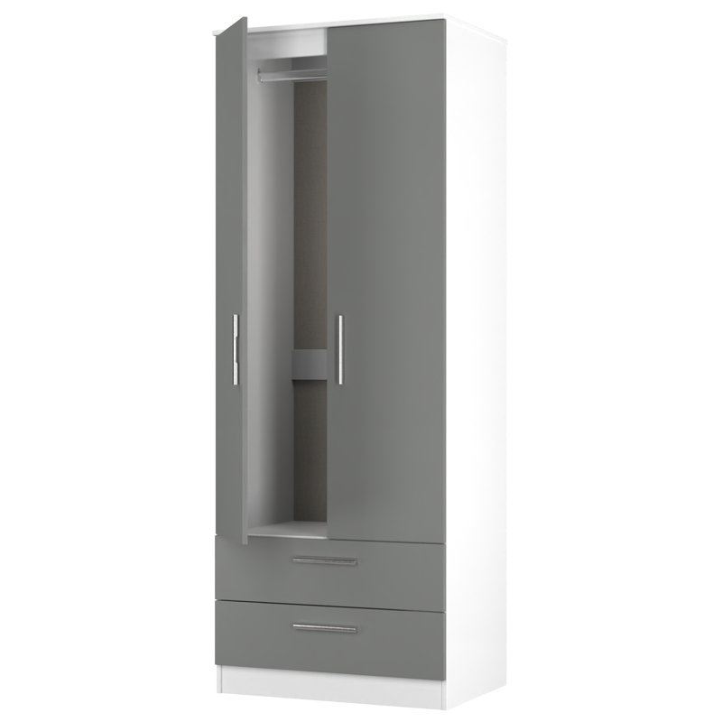 Takijah Manufactured Wood Wardrobe