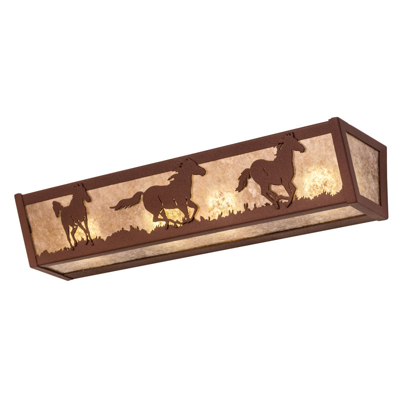 Rustic Lodge 4 - Light Bath Bar, 60W