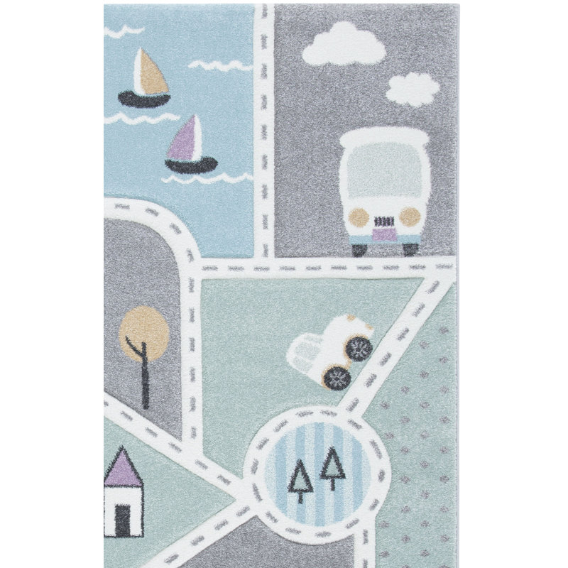 Frasher Kids 100 Performance Rug, Runner 2'3" x 12'