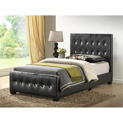 Max Vegan Leather Standard Bed