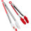 2-piece Stainless Steel Kitchen Tongs Set