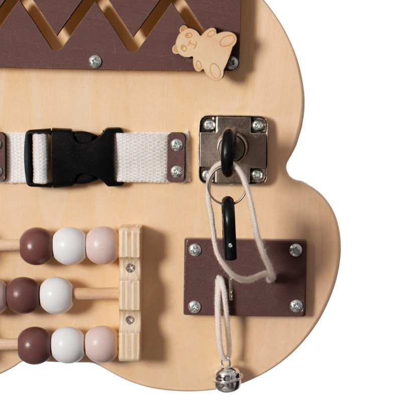 Plateau pour tout-petits en bois pour enfants