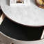 Table basse abstraite avec rangement