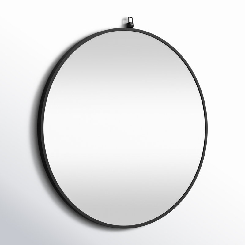 Miroir Cassie, Noir, 48 po x 48 po