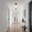 Mini Black Semi-Flush Ceiling Light With Stepped Design
