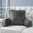 Textured Velvet Bedrest Pillow Cover & Insert-281580055