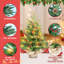 Arbre de Noël épinette pré-éclairé