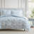 Martha Stewart Farmhouse Toile Cotton Reversible Blue Duvet Cover Set-124325429