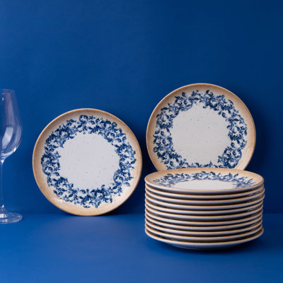 Premium Vital Coupe Round Rimless Plate | Porcelain | Microwave & Dishwasher Safe