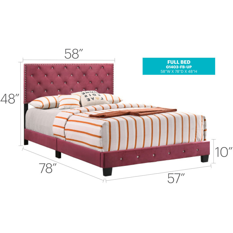Cherry Full Bed For Modern Spaces
