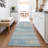 Machine Washable Indoor/Outdoor Xhevrie Teal Rug-111822056