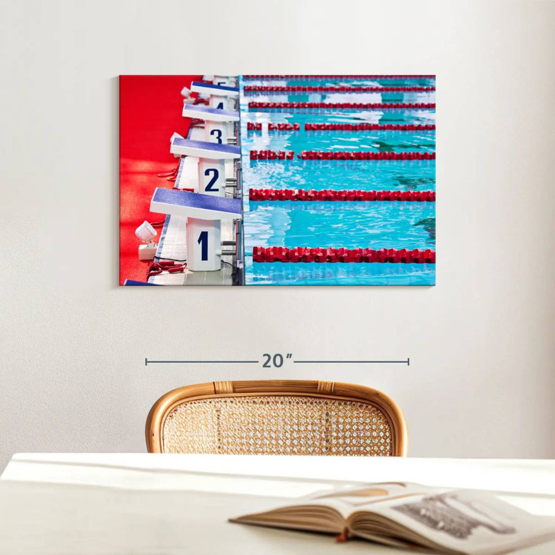 Sireci Swimming League, 16" H x 24" W