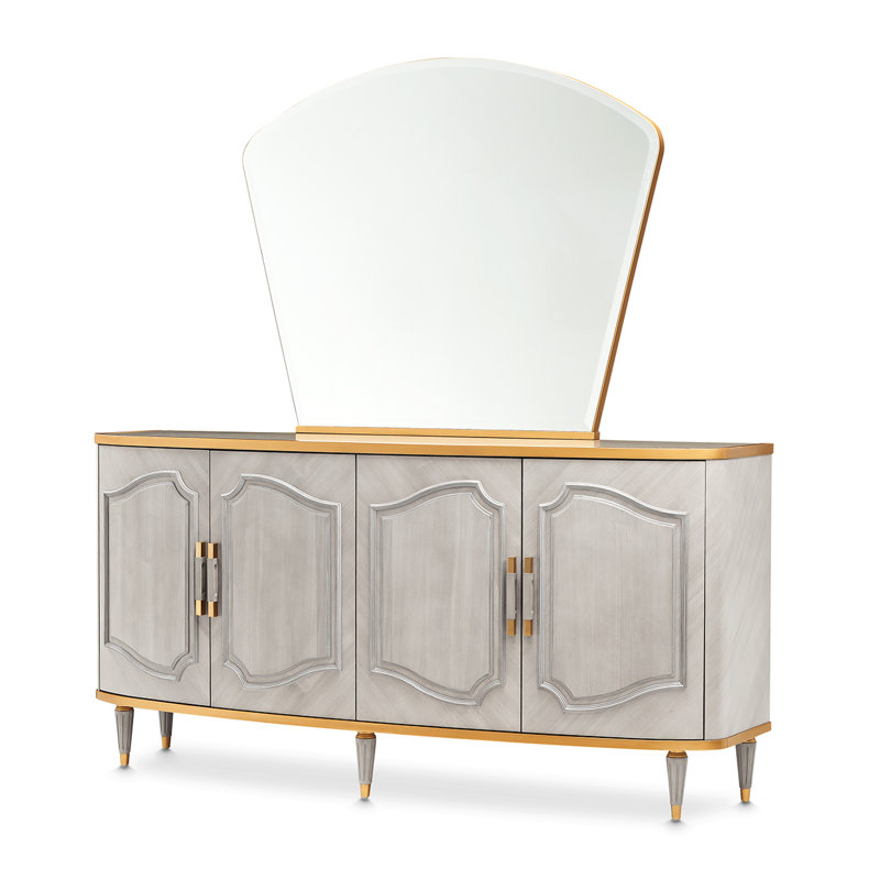 Buffet et miroir St. Charles