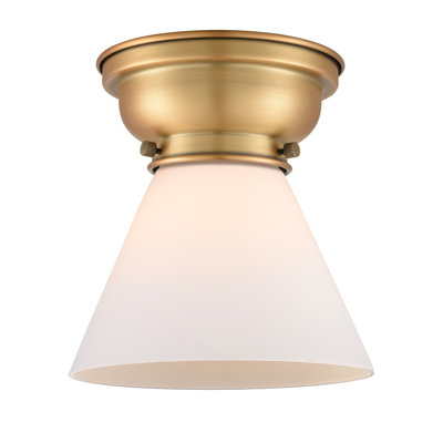 Plafonnier encastré 1 lumière 8 po Aditi Cone