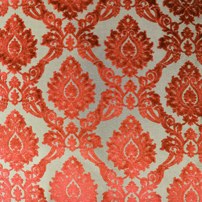 Damask Cut Velvet | Alessandra Fabric