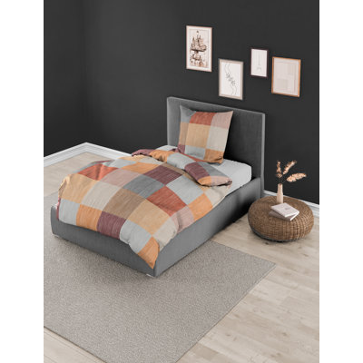 Bierbaum Cotton Patchwork Duvet Cover Set with Pillow Shams and Pillowcases