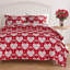 Ensemble de couvre-lit rouge pour grand lit 3 pièces Greenbird Home Fashions, 105 x 95 po-100247441-108258288