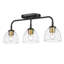 Plafonnier semi-encastré 3 lumières Sunnyvale-67116419