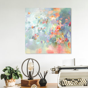 Michaela Nessim Midsummer Crown Florals - Peinture sur toile