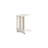 Modern White Side Table, 37 x 23.6 x 17.7 inches | 100% Melamine Coated Particle Board, Thickness: 0.7 inches | Sleek Design for Living Room & Bedroom, Stylish & Functional Furniture for Any Space-1933592867
