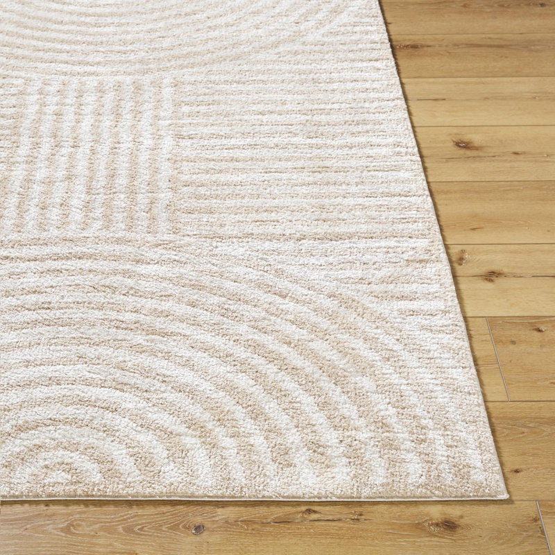 Zuhur Washable Indoor Rug, Rectangle 7'10" x 10', Beige