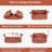 Woven Cotton Rope Storage Basket With Handles For Organizing Shelves Closet  Cat Dog Pet Toy Baskets Box Bin Decorative Rectangle Baby Nursery Basket Gift Basket Empty-456090294