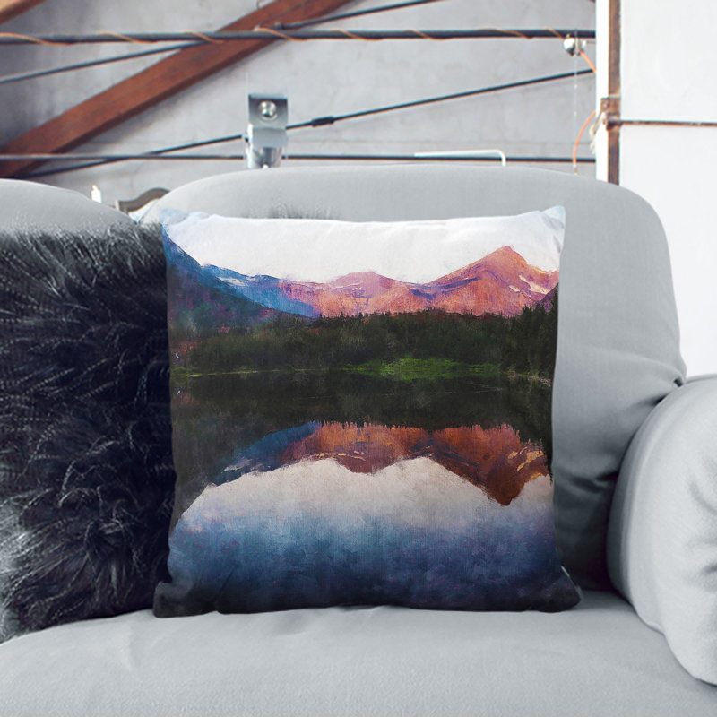 Square Throw Cushion, White, 40cm H x 40cm W x 15cm D