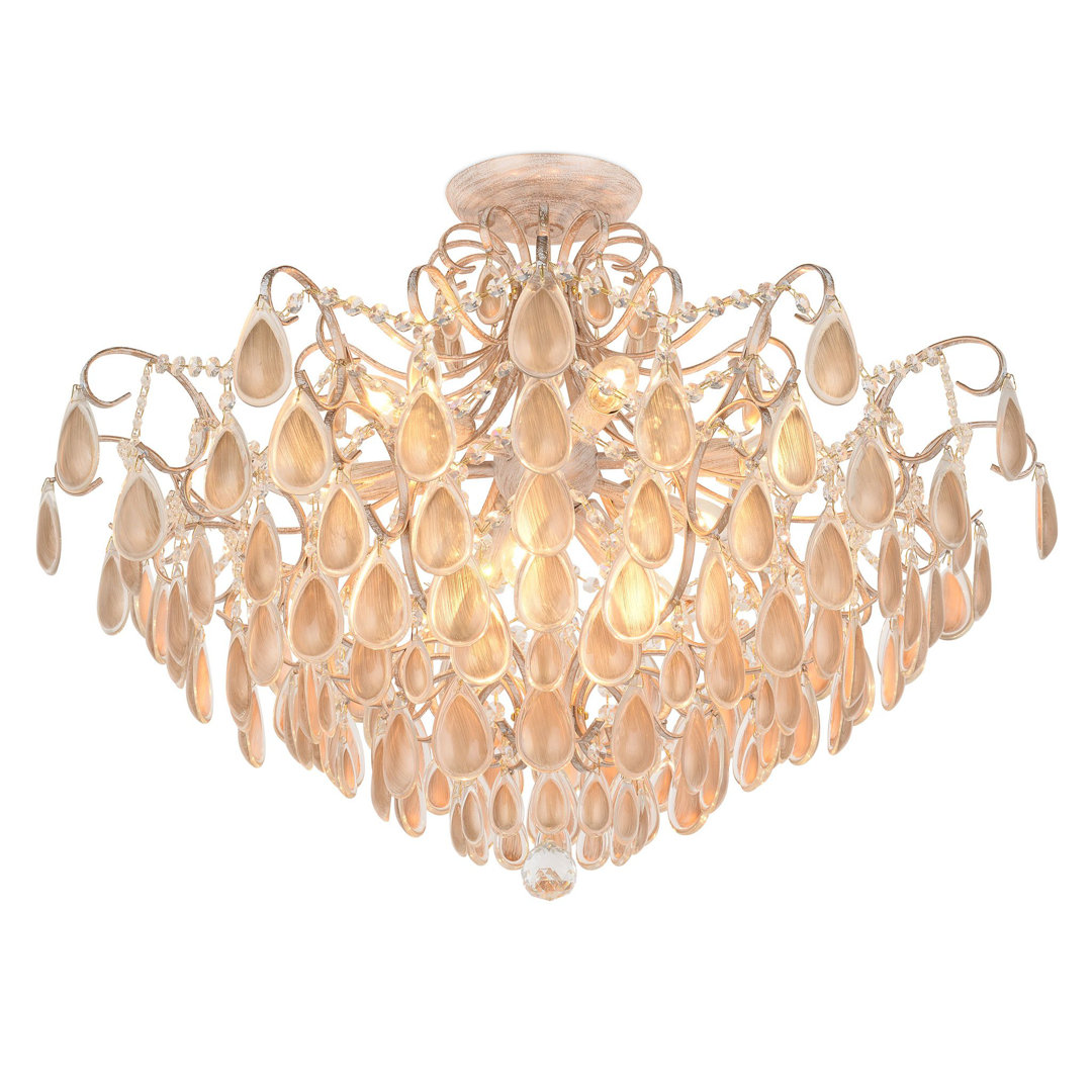 Mahoney 9-Light 75.5cm Semi Flush Mount