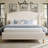 Romano Boucle Upholstered Platform Bed-2050248455