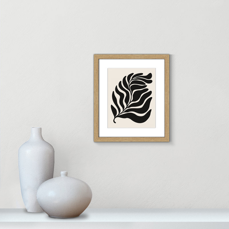 «Flow of Nature Print» par Royle, Imprimé mat, L 13 po x H 15 po, Natural