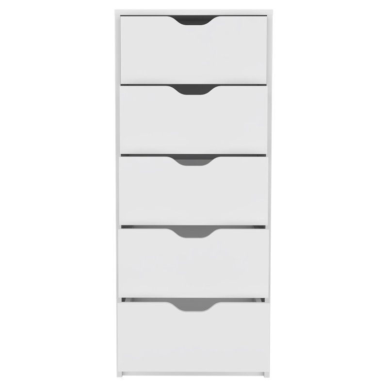Commode standard blanche 18 tiroirs 18 po