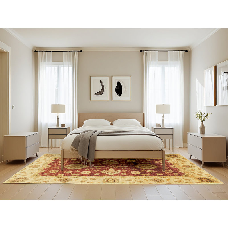 Tapis abstrait moderne 3840, Rectangle de 5 pi x 8 pi