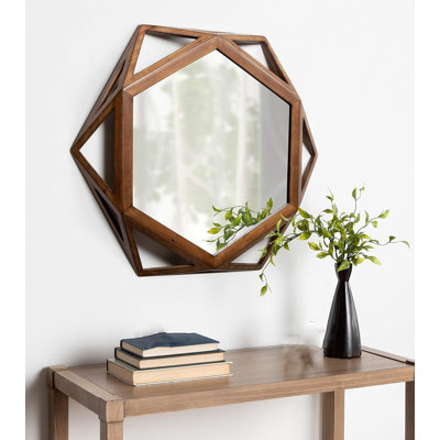 Miroir mural octogonal