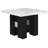 MIKHA WHITE BAR TABLE AND BAR STOOLS