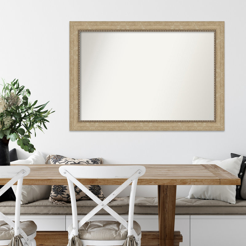 Miroir d'appoint mural Elyannah, H 29 po x l 41 po