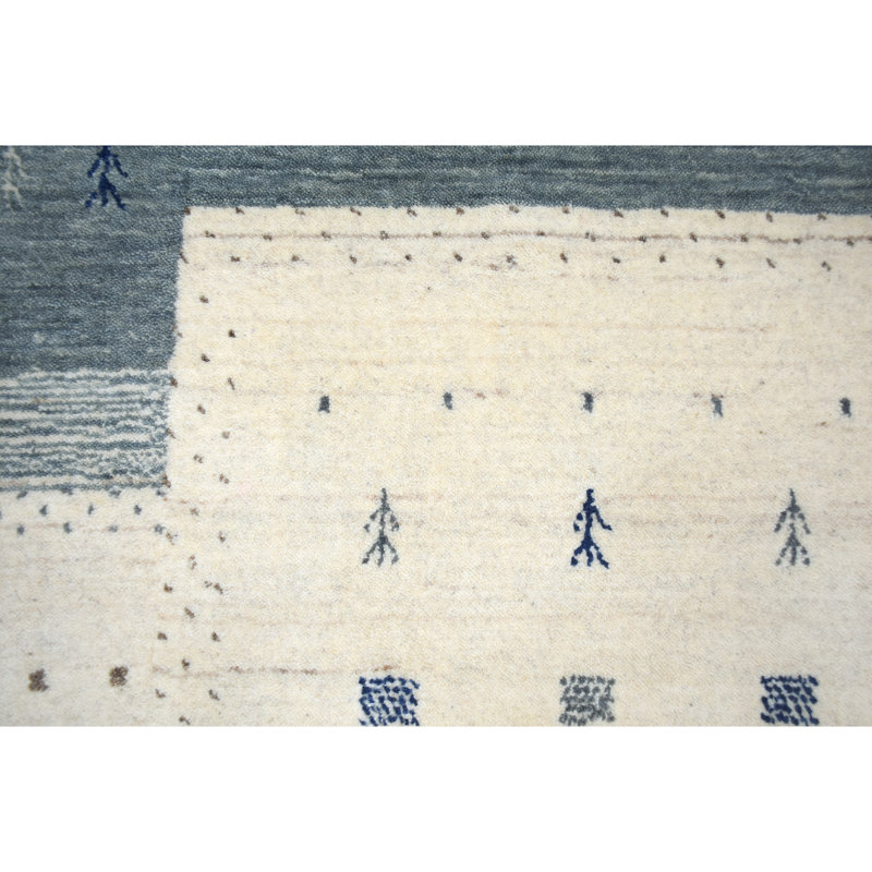 Handmade Wool Area Rug, Runner 2'6" x 12'