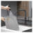 Black Single Handle Kitchen Faucet with Pull-Out Sprayer, Stainless Steel Construction