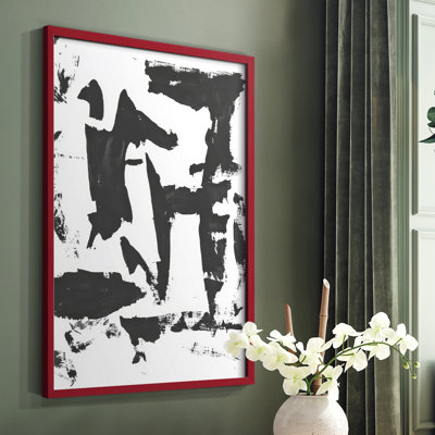 «Abstract Abstract», reproduction encadrée - prêt à accrocher