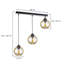 3 - Light Black Kitchen Island Pendant