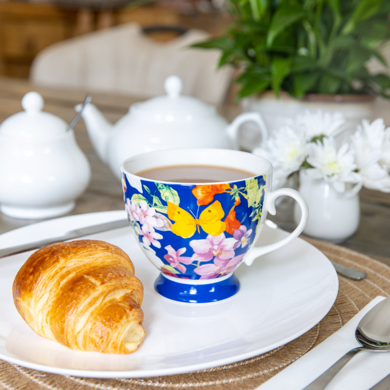 Butterfly Bone China Mug
