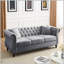 Canapé Chesterfield Modern avec capitonnage et accoudoirs arrondis-369779401