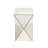 Champagne Mirrored Geometric Side Table