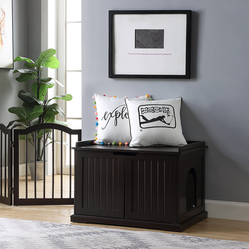 Litter Box Enclosure, Espresso
